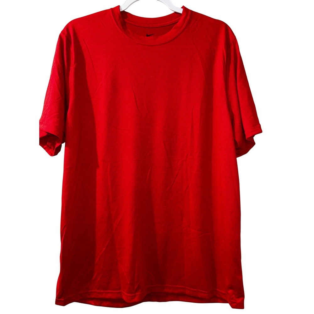 Nike Men's Dri-Fit‎ T-Shirt Short Sleeve Red XL